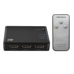 3 портов HDMI суич ACT , 4K@60Hz, USB, Дистанционно, Черен 1