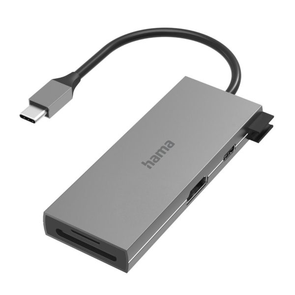 6-портов хъб USB-C, 2 x USB-A, USB-C, HDMI, SD, microSD 2