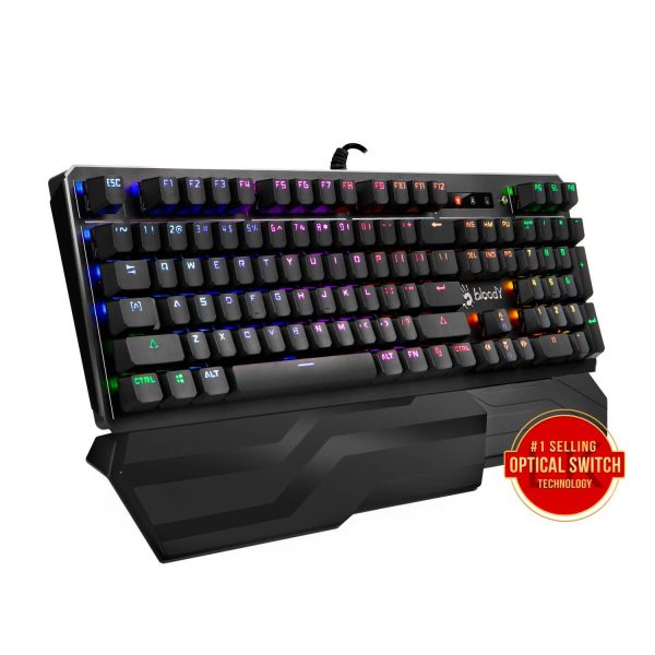A4tech Bloody B975 Геймърска механична клавиатура, Brown switch 2