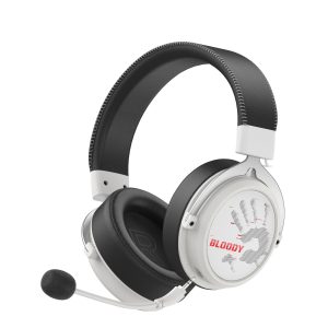A4tech Bloody МR-590 Геймърски безжични слушалки с микрофон,Bluetooth 3.5мм жак, бял 1