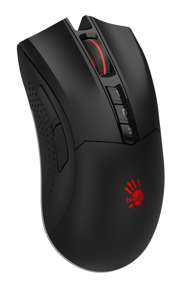 A4tech Bloody R90 Plus Stone black Геймърска безжична оптична мишка 2