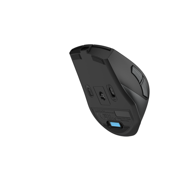 A4tech FB45CS Air'2 Stone grey безжичнa мишка, Dual mode, до 2000 dpi, черна 3