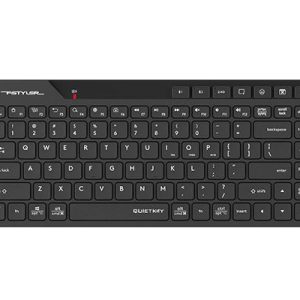 A4tech FBK26C AS Fstyler безжичнa мини тиха клавиатура, Multi-mode, презареждаема батерия, USB,кирилизирана 1