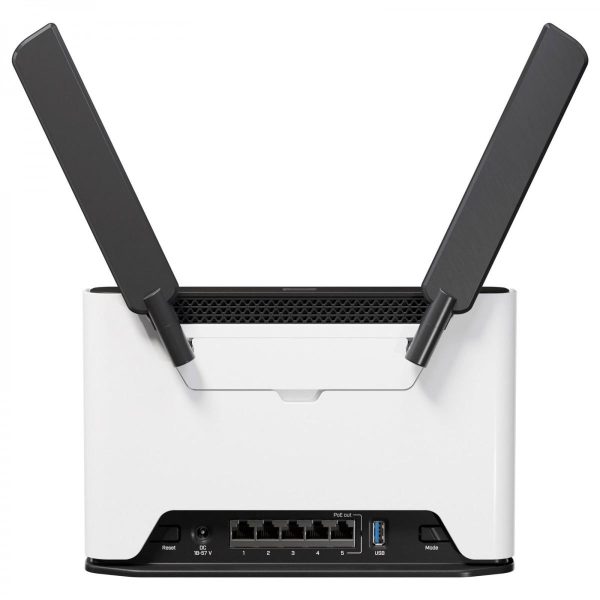 Access point - Точка за достъп MikroTik Wi-Fi 6, IEEE 802.11 b/g/n/ax (2.4 GHz), IEEE 802.11 a/n/ac/ax (5 GHz), 1x USB 3.0 Type A,6 dB, 2