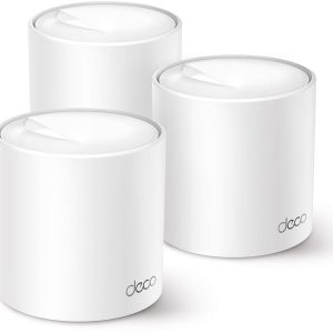 Access Point TP-Link Deco X50, 3 pack, 3x LAN/WAN, 2.4/5 GHz, 574 - 2402 Mbps, Gigabit 1