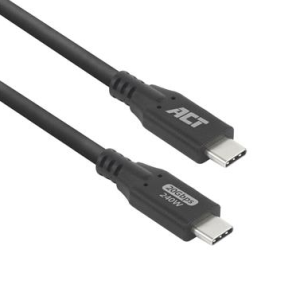 ACT Кабел USB-C - USB-C, 0.5 м / USB4, 20Gbps, 240W 1