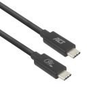 ACT Кабел USB-C - USB-C, 2 м / USB4, 20Gbps, 240W, сертифициран USB-IF 1