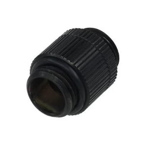 Адаптер Alphacool HF, Двоен нипел, G1/4 - G1/4, Въртящ се, Черен мат 1