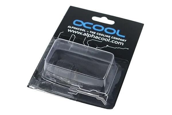Адаптер Alphacool HF, Двоен нипел, G1/4 - G1/4, Въртящ се, Черен мат 2