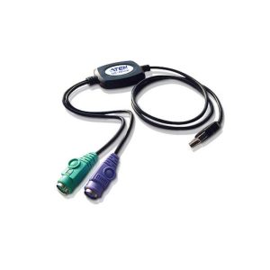 Адаптер ATEN UC10KM, PS/2 към USB, 90 cm 1