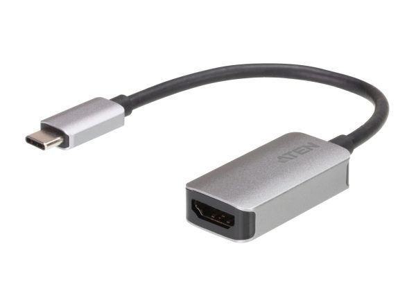 Адаптер ATEN UC3008A1, USB-C мъжко - HDMI женско, 4K, Черен 1