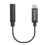 Адаптер BOYA 3.5mm TRS женски към USB-C мъжки, 6cm, BY-K4 1