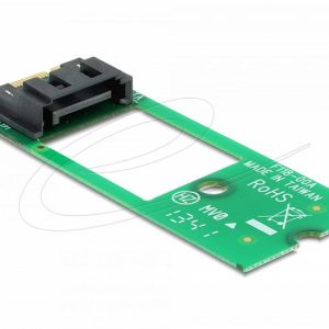 Адаптер Delock 62517, интерфейсен ключ M.2 2260 B+M към Sata 7 Pin 1