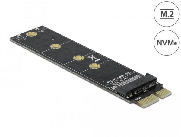 Адаптер Delock 64105, PCI Express x1 към M.2 Key M 3
