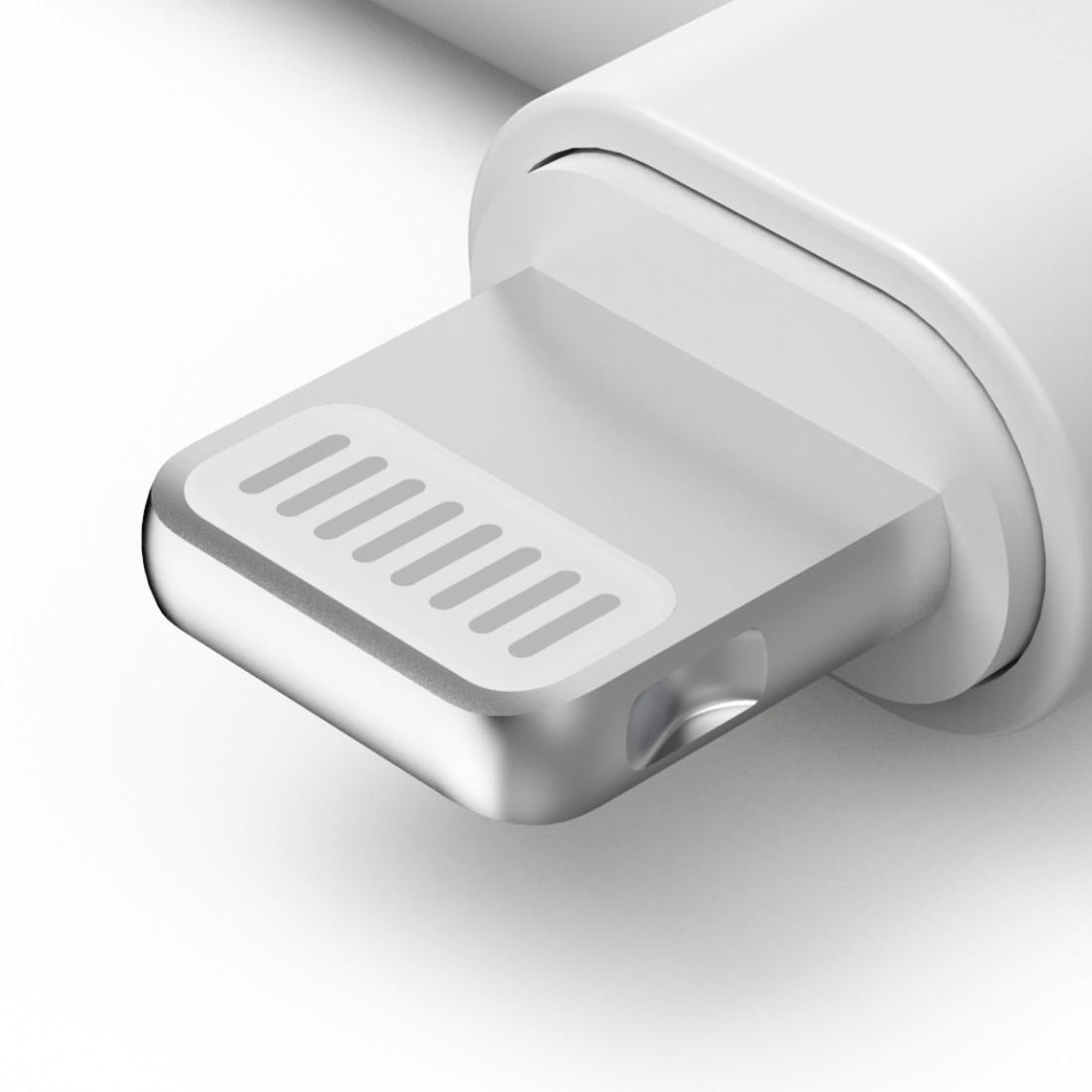 Адаптер HAMA Lightning - 3,5 mm жак, 90°, 201700 6