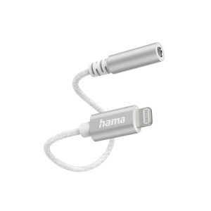 Адаптер HAMA, Lightning мъжко - 3.5 mm аудио жак, 201523 1