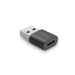 Адаптер HAMA USB-A мъжко - USB-C женско, USB 3.2 Gen 2, 10 Gbit/s, Черен 1