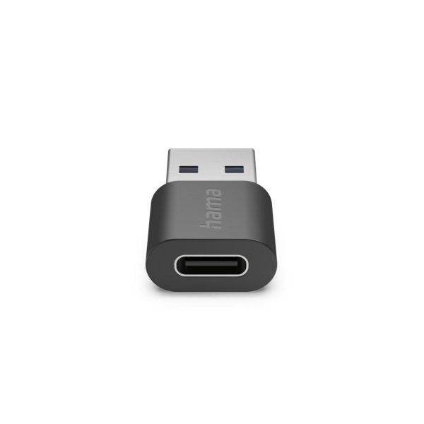 Адаптер HAMA USB-A мъжко - USB-C женско, USB 3.2 Gen 2, 10 Gbit/s, Черен 3