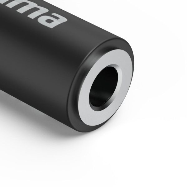 Адаптер Hama, USB-C – 3,5 mm жак, Aux, 90°, 201701 5