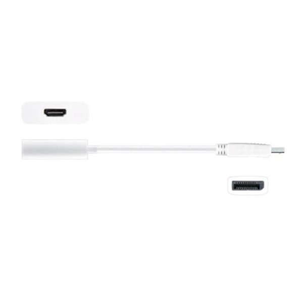 Адаптер j5create JDA158, DisplayPort мъжко - HDMI женско, 4K, Бял 3