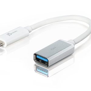 Адаптер  j5create JUCX05, USB-C 3.1 мъжко - USB-A женско 5Gb/s, 90см 1