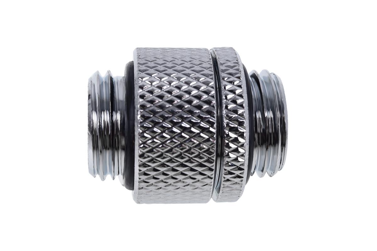 Адаптер съединител с външна резба Alphacool, Въртящ се, G1/4, Сребрист 3
