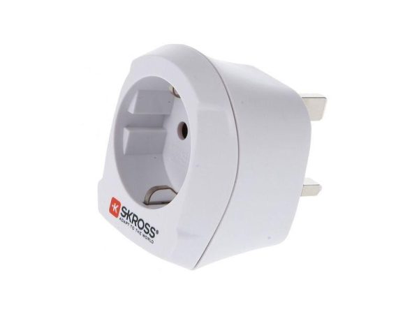 Адаптер SKROSS 1500230  EU към UK 1