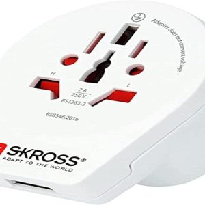 Адаптер SKROSS 1500267, World to UK, 220V 1