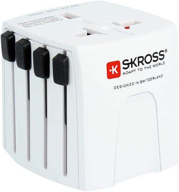 Адаптер SKROSS Micro muv 1.102500, World, Бял 1