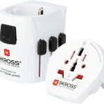 Адаптер SKROSS PRO Light 1.103165, World, Бял 1