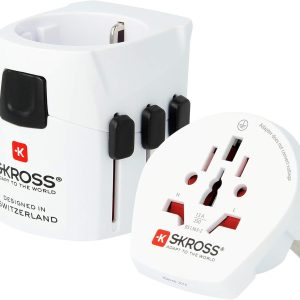 Адаптер SKROSS PRO Light 1.103165, World, Бял 1