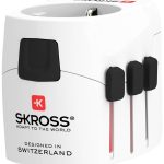 Адаптер SKROSS PRO Light, 2 x USB-A, World, Бял 1