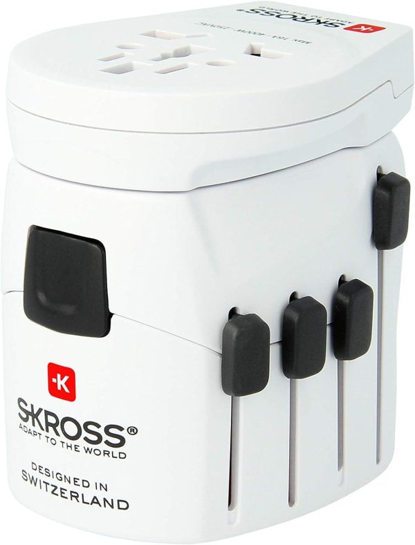 Адаптер SKROSS PRO USB, 1.302539, World, Бял 3
