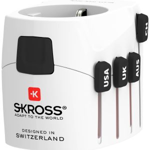 Адаптер SKROSS Pro World 1103180, Бял 1