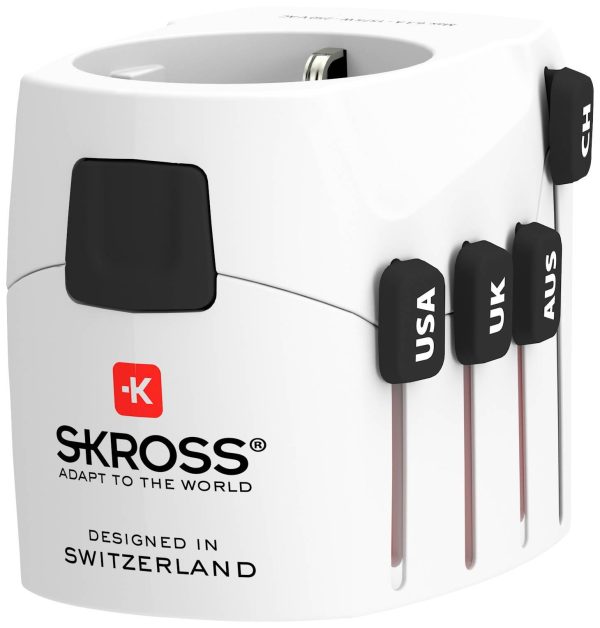 Адаптер SKROSS Pro World 1103180, Бял 1