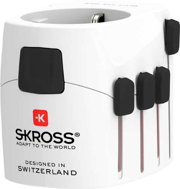 Адаптер SKROSS Pro World 1103180, Бял 2