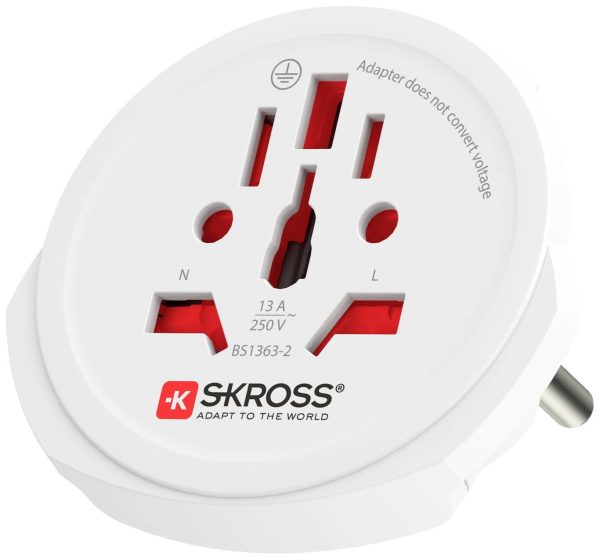 Адаптер SKROSS Pro World 1103180, Бял 3