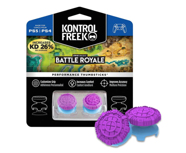 Аксесоар KontrolFreek FPS Performance Thumbsticks за PS5/PS4 Purple 1