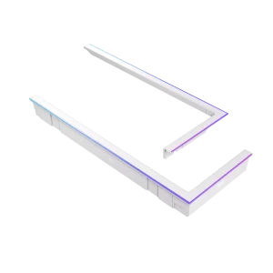 Аксесоар за кутия ASUS TUF GAMING GT502 HORIZON ARGB LIGHTING KIT WHITE 1