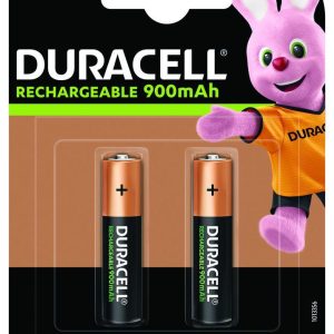 Акумулаторна батерия DURACELL R03 AAA, 900mAh NiMH, 1.2V, 2 бр. в опаковка 1