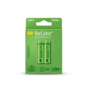 Акумулаторна Батерия GP  R6 AA 2600mAh NiMH 2 бр. 270AAHCE-EB2  GP 1