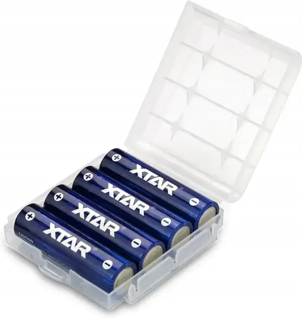 Акумулаторна батерия LiIon AA R6 1,5V 3300mWh /2000mAh 4 бр. в PVC кутия XTAR 1
