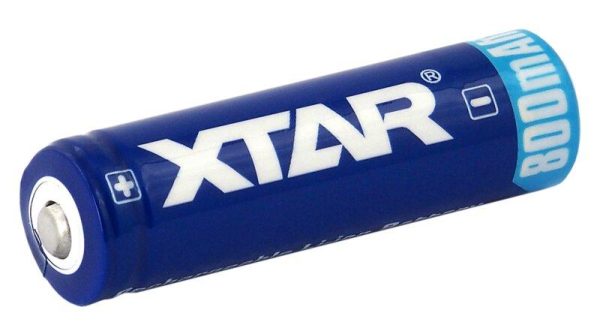 Акумулаторна батерия LiIon  AA R6  3,7V 800mAh  XTAR 1