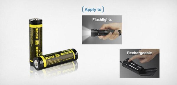 Акумулаторна батерия LiIon  AA R6  3,7V 800mAh  XTAR 4