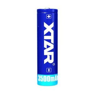 Акумулаторна батерия XTAR за фенери 18650 със защита , 3500mAh, Li-ion 1
