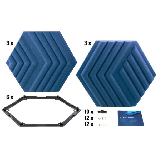Акустични панели Elgato Wave Panels Starter Kit, Сини 3