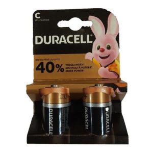 Алкална батерия DURACELL C  LR-14 /2 бр. в опаковка/ 1.5V 1