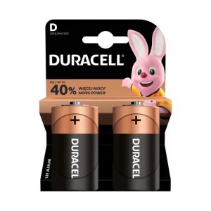 Алкална батерия DURACELL LR20 D /2 бр. в опаковка/ 1.5V 1