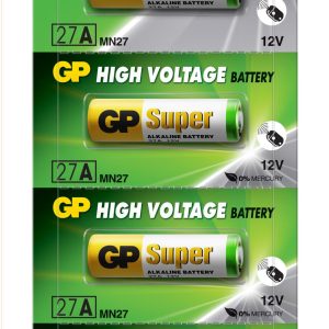 Алкална батерия GP 12 V /5бр./pack цена за 1 бр./ за аларми А27 1