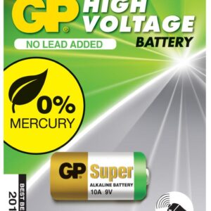 Алкална батерия GP А10 9V за дистанционни /5бр./pack цена за 1 бр./ 1